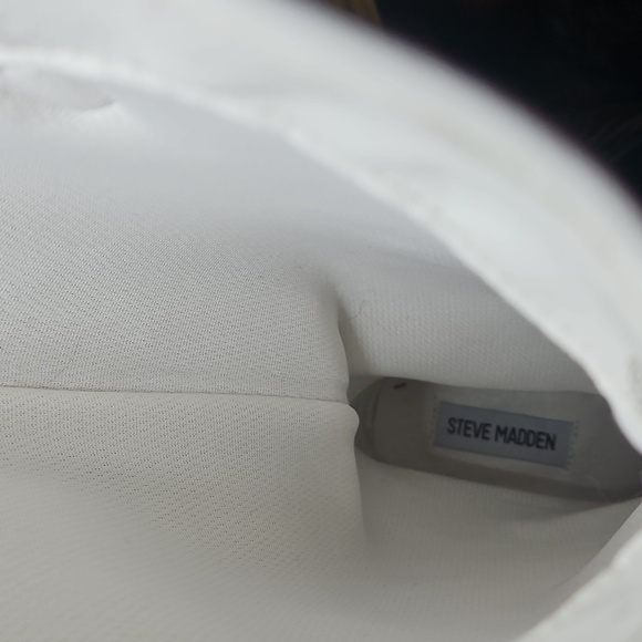 Steve Madden White Windie Boots Size 9.5M - Picture 9 of 13